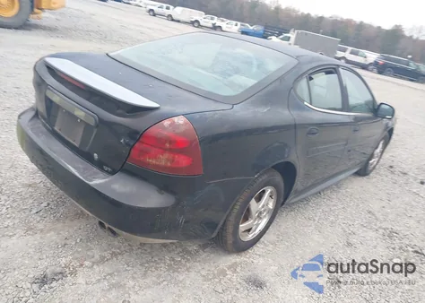 2004 Pontiac Grand Prix Gt1 из США, поврежденный, VIN 2G2WP522241355168